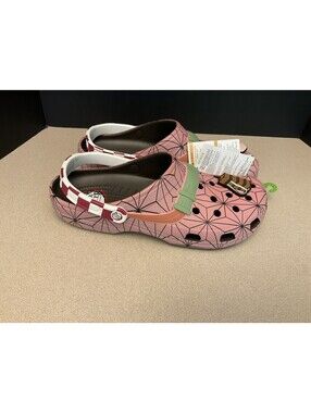 New! Mens Crocs X Demon Slayer Kimetsu No Yaiba Classic Clogs. Size 13. Awesome!